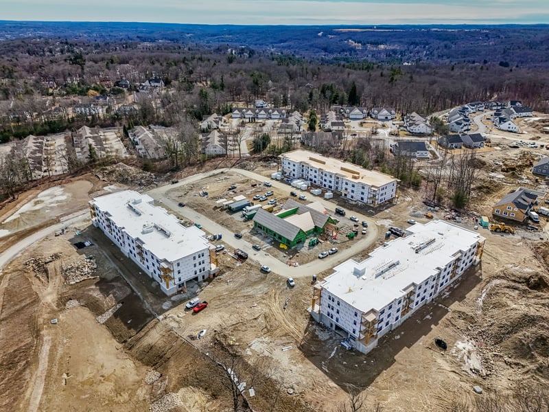 Construction is well underway at The Arbella at Bramble Hill