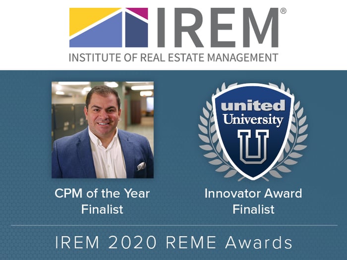 DiGiacomo & United University Named Finalists For IREM REME Awards