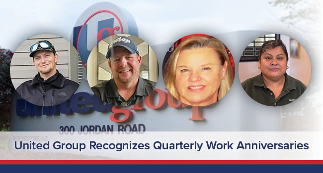 UGOC SPOTLIGHT: Four Team Members Celebrate Milestone Anniversaries in the 4th Quarter