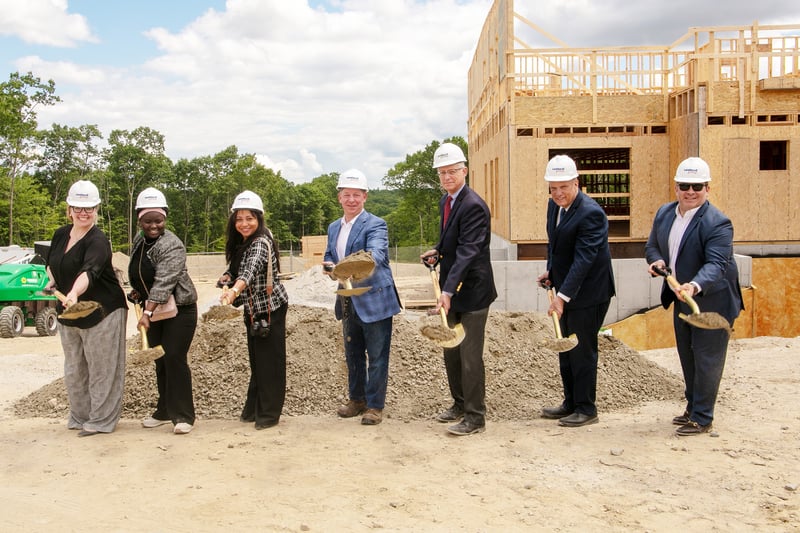 United Group breaks ground on new 55+ Active Adult Community in Worcester, MA