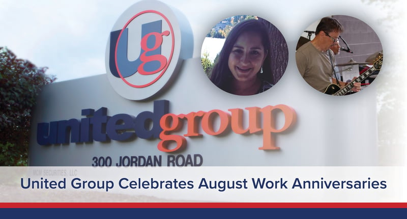 UGOC Spotlight: United Group Celebrates August Work Anniversaries