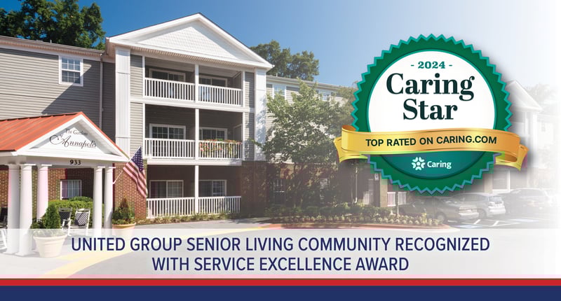 United Group Senior Living Community Recognized with Service Excellence Award