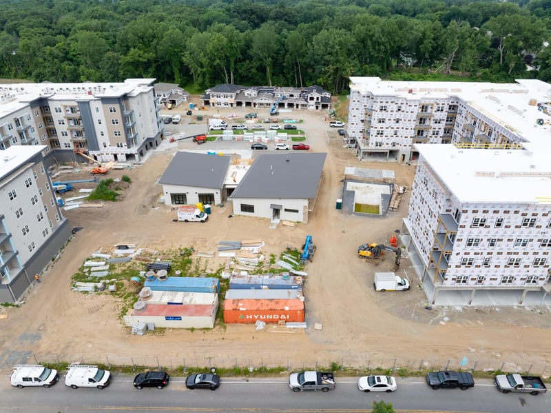 Construction Is Well Underway at The Apex at Crossgates