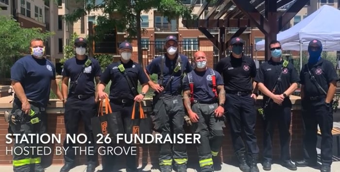The Grove At Stapleton Hosts BENEFIT Lunch For Local Fire Dept.