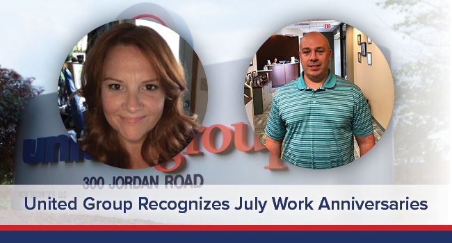 UGOC Spotlight: United Group Recognizes July Work Anniversaries