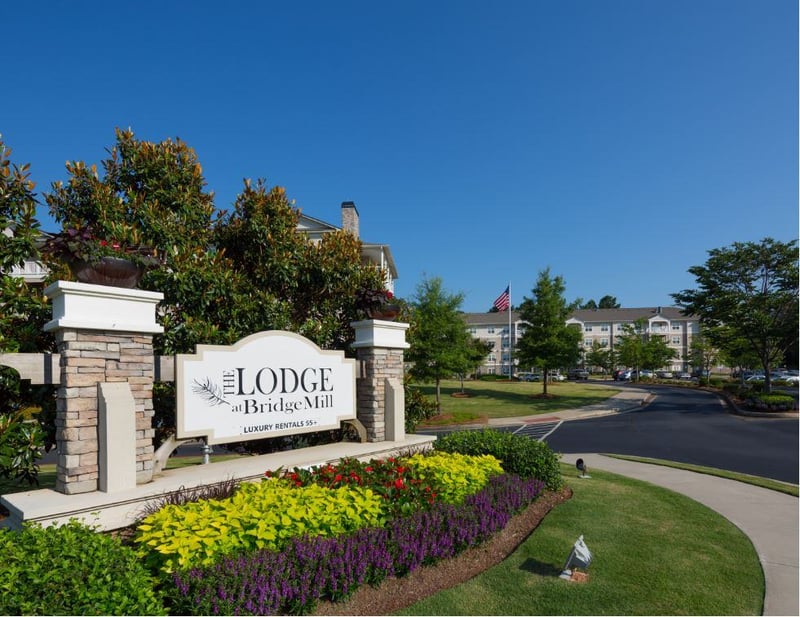 The Lodge at BridgeMill named the Best Active Senior Living Community in Canton, GA