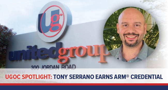 UGOC Spotlight: Tony Serrano earns ARM® Credential