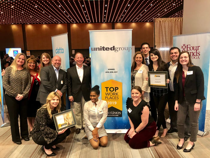 United Group Named NY Capital Region Top Workplace