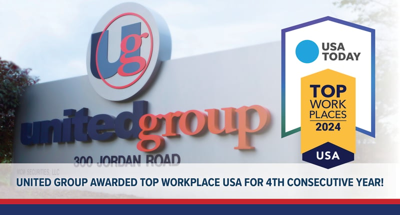 United Group Awarded Top Workplace USA for the 4th Consecutive Year