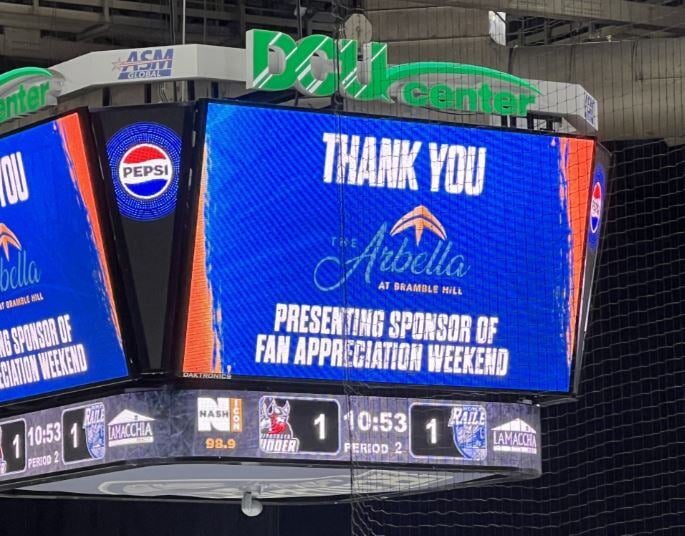 The Arbella at Bramble Hill partners with The Worcester Railers for Fan Appreciation Weekend