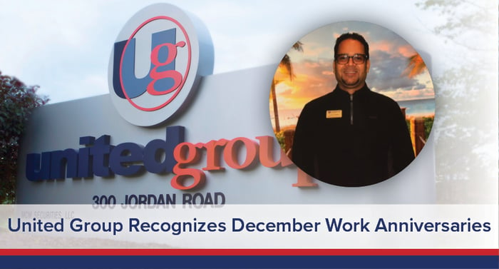 UGOC Spotlight: United Group Recognizes December Work Anniversaries