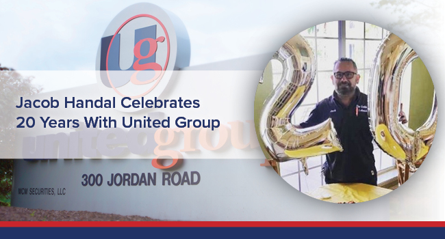 UGOC Spotlight: Jacob Handal Celebrates 20 Years With United Group