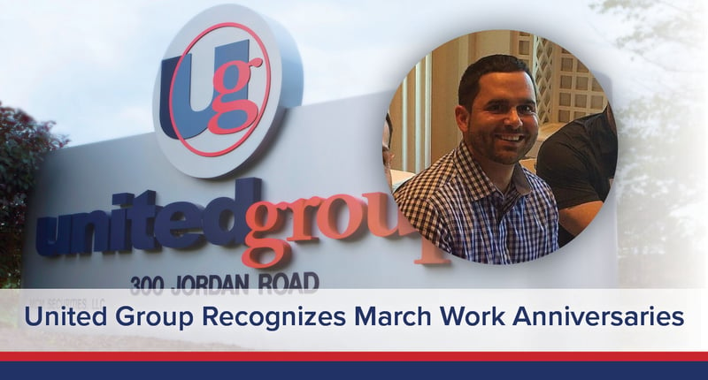 UGOC Spotlight: United Group Recognizes March Work Anniversaries