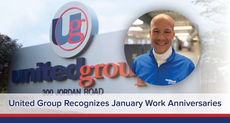 UGOC Spotlight: United Group Recognizes January Work Anniversaries
